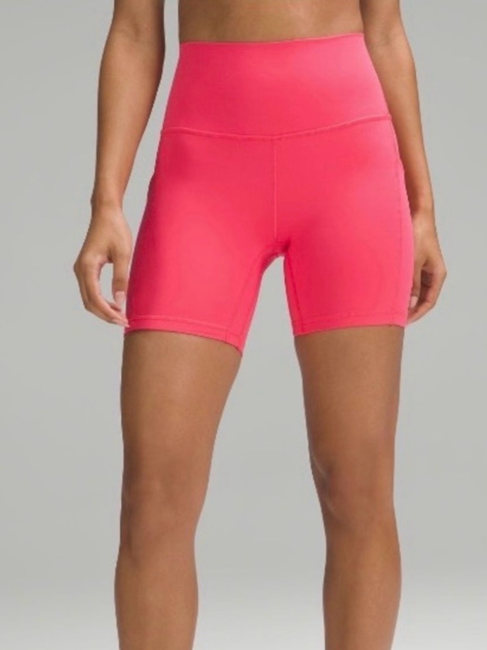 Lululemon Womens Align High Rise Yoga Biker Athletic Shorts Size 6
